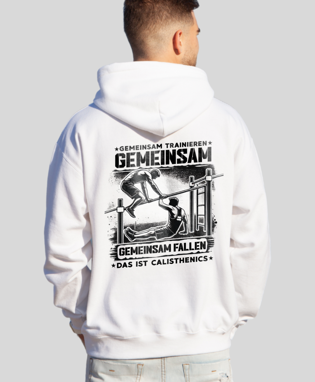 Calisthenics Bro Oversized Hoodie