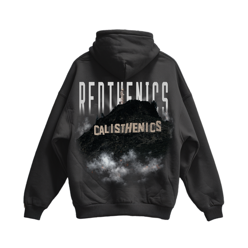 RedThenics Mountain Oversized Hoodie