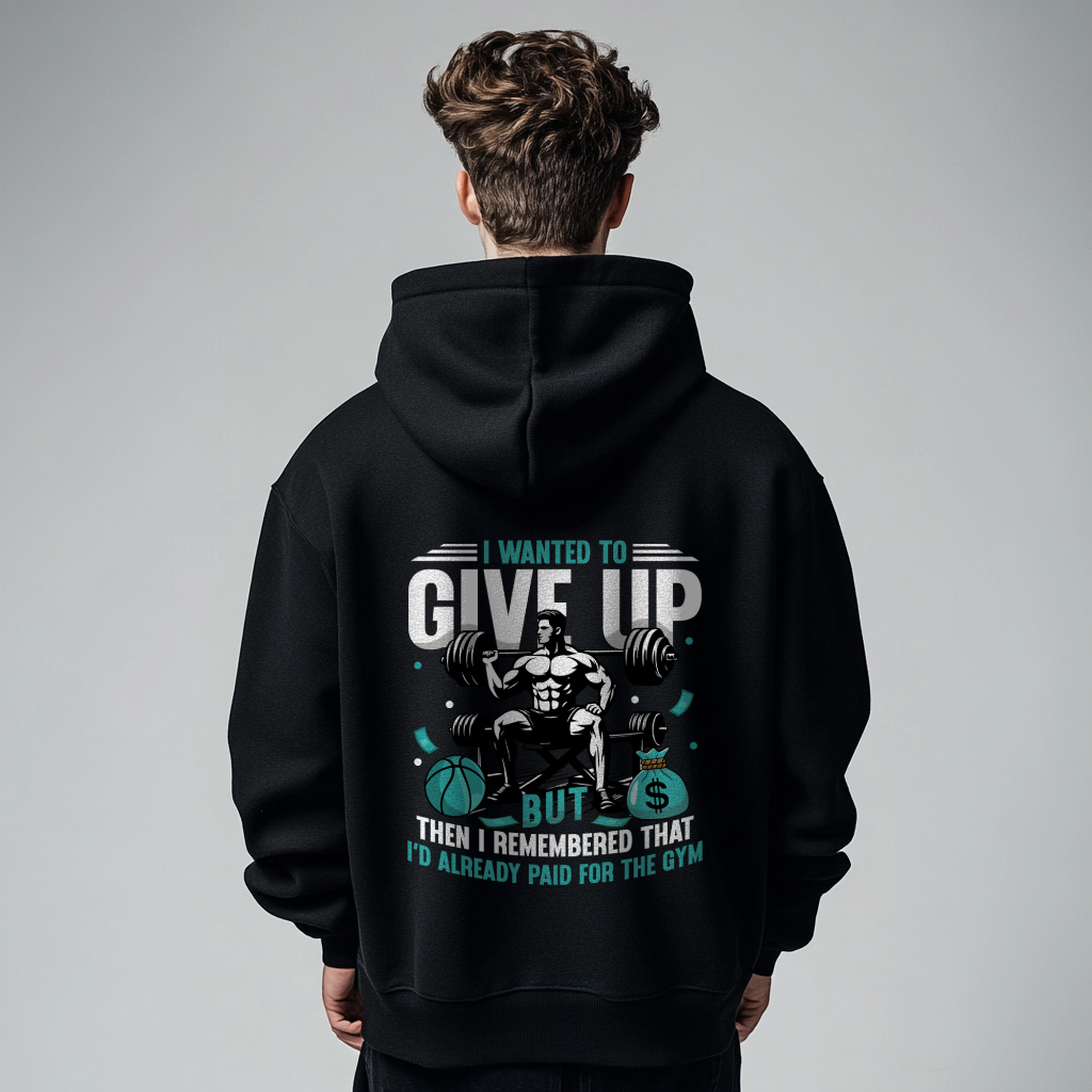 Give-up Oversized Hoodie