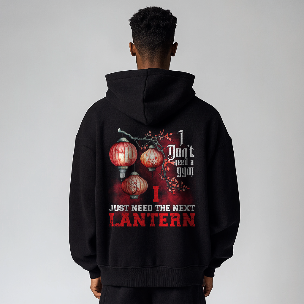 Lantern Oversized-Hoodie