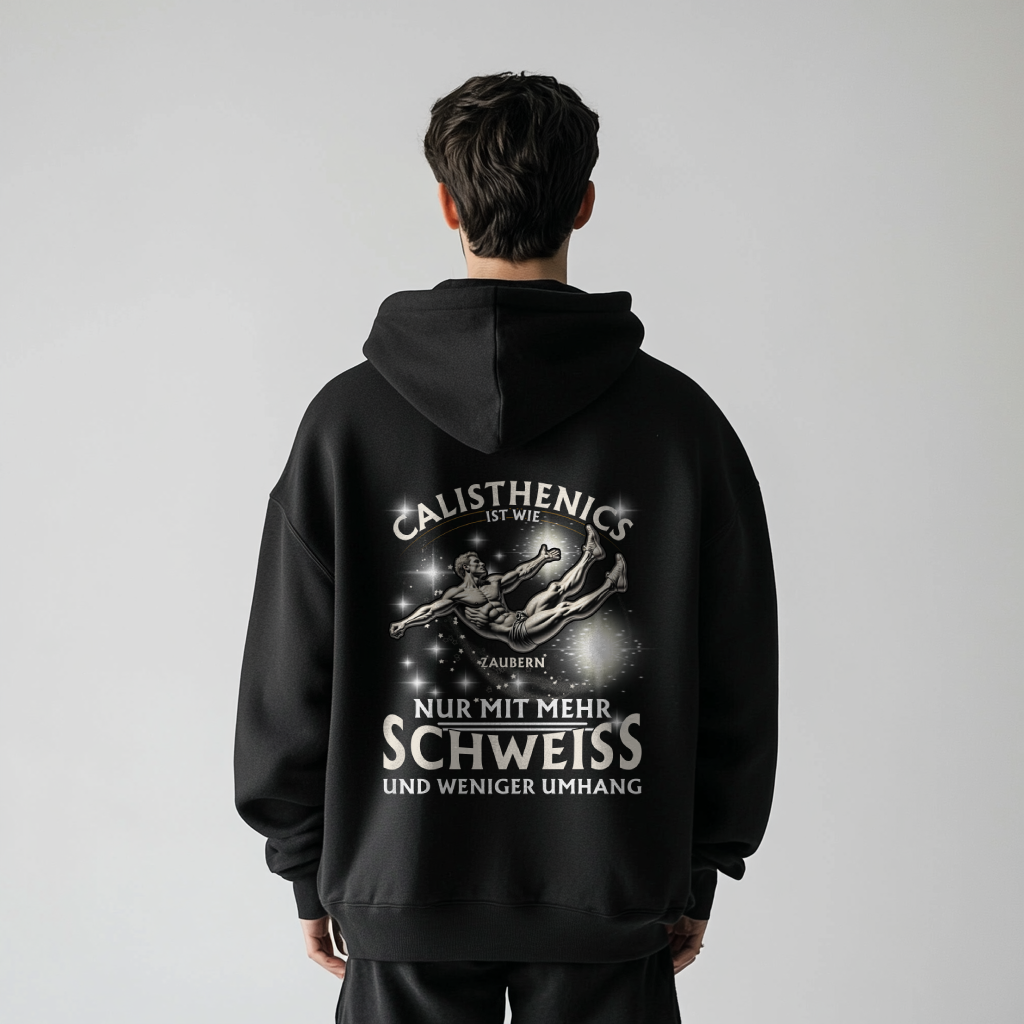 Calisthenics Wie ein Zauber Oversized Hoodie